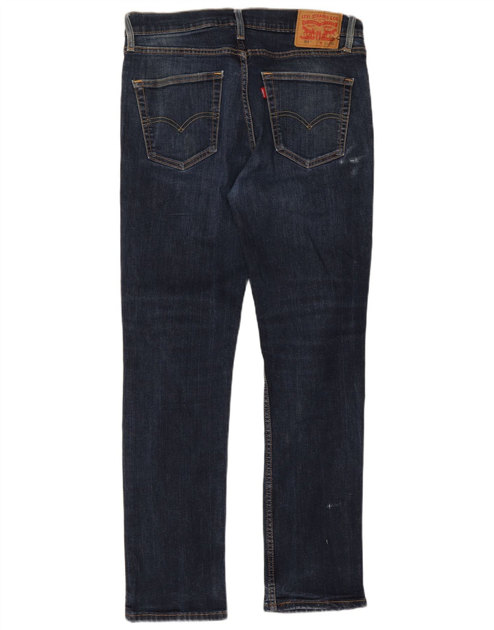 Calça Jeans Levis 511 Slim Masculina W34 L32 Azul Algodão