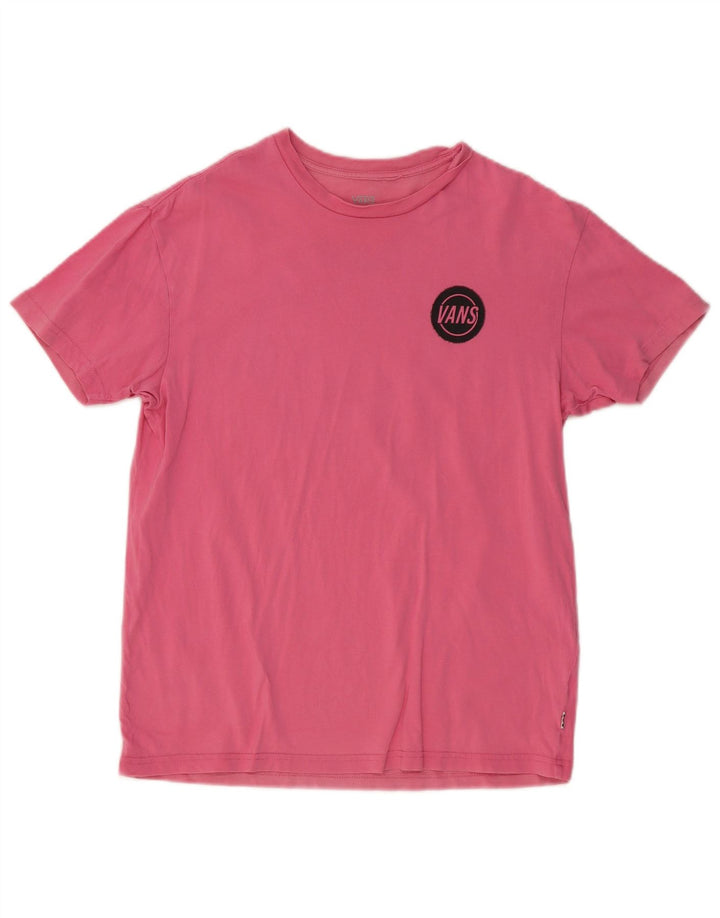Camiseta vans masculina gráfica top xs rosa