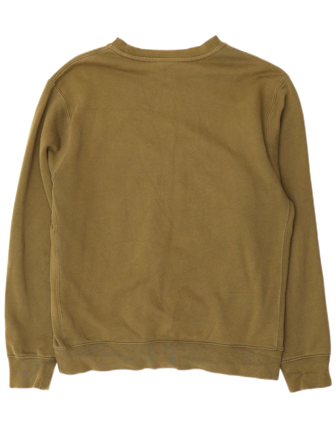 Nike Mens Moletom Jumper Médio Algodão Cáqui