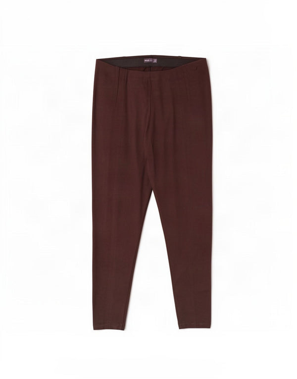 Leggings femininas Marks & Spencer UK 18 XL poliéster marrom