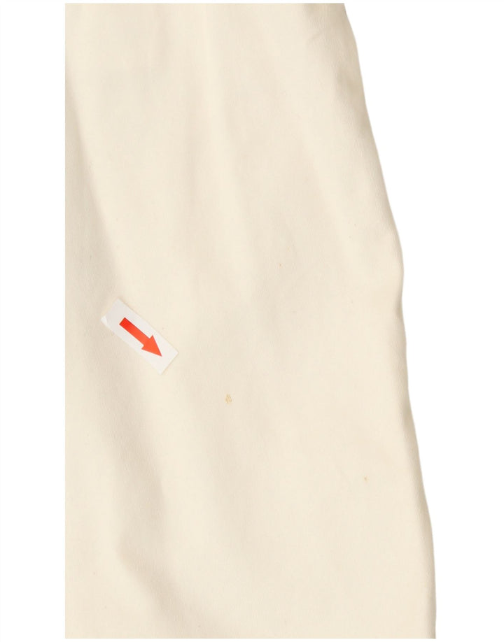 Shorts chino masculino Murphy & Nye W44 2XL algodão branco