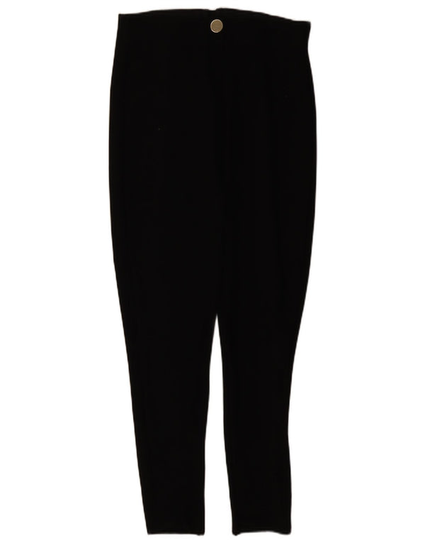 Calça casual cônica feminina Zara XL W32 L28 preta