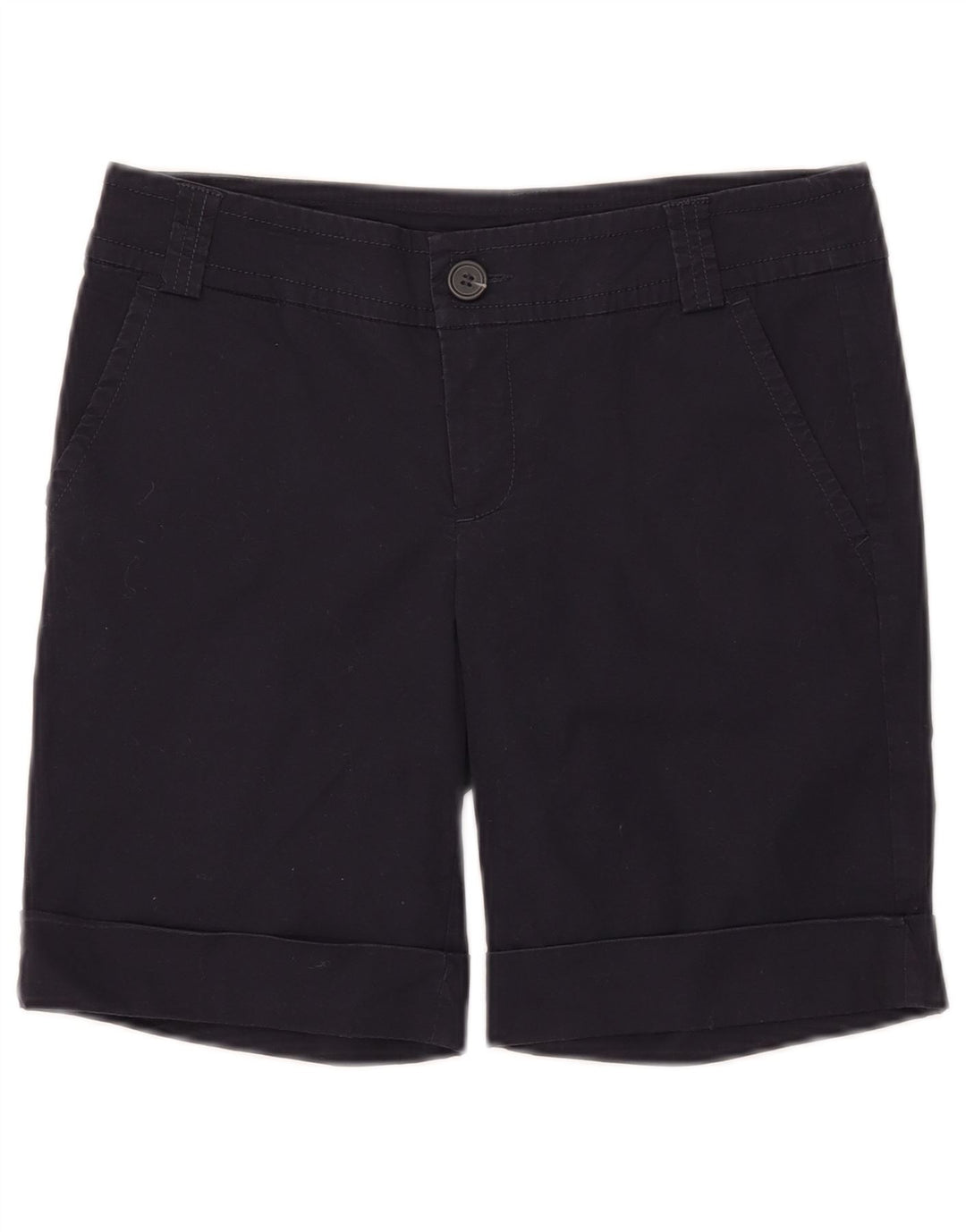 Shorts Chino feminino VINTAGE W30 médio azul marinho
