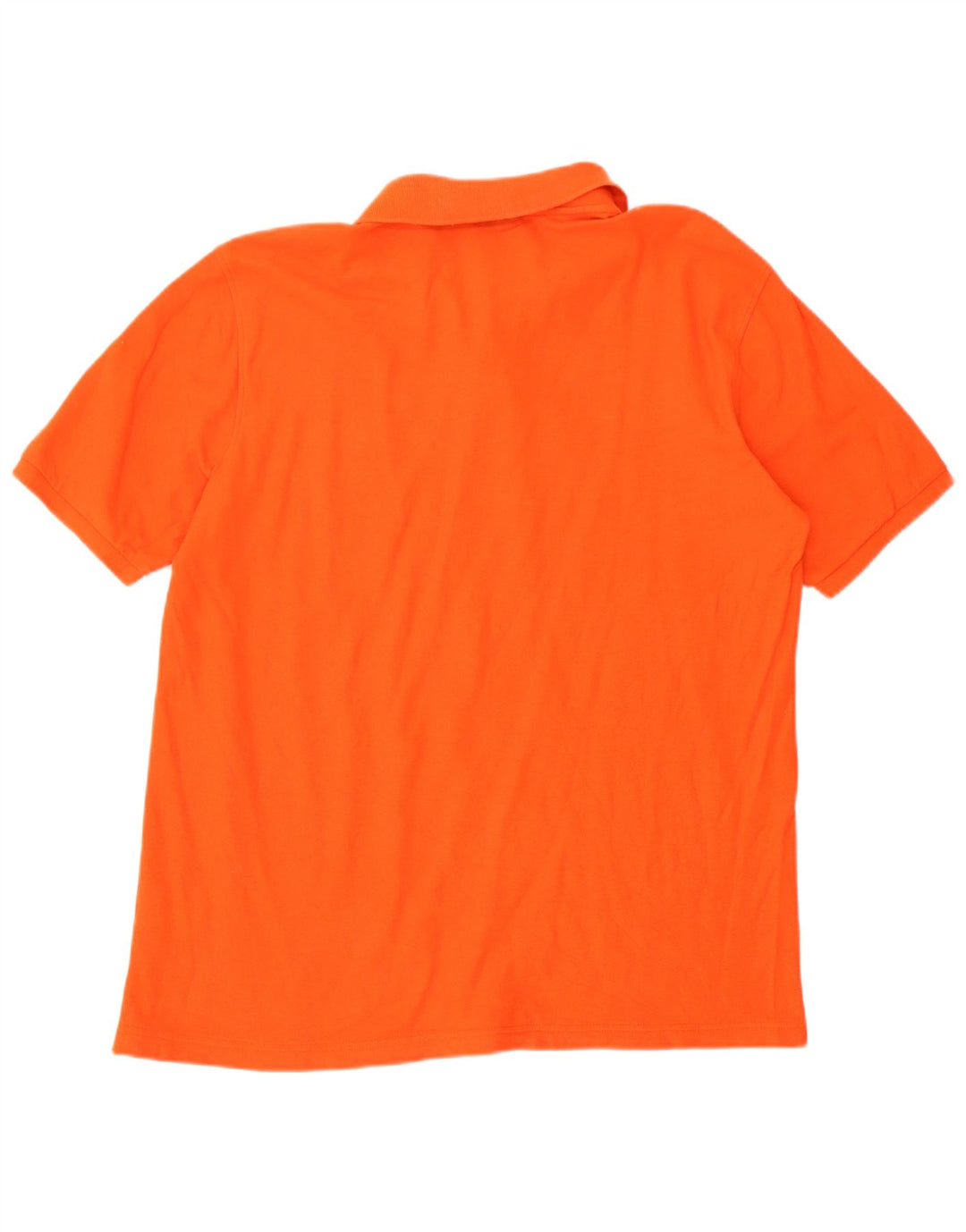 Camisa polo masculina Fila grande algodão laranja