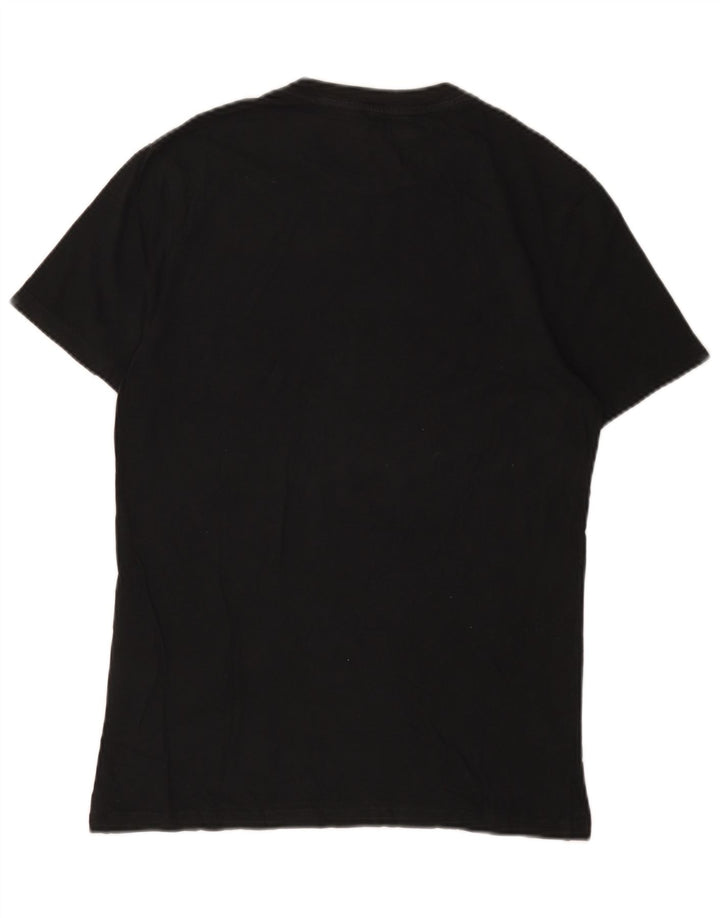 Camiseta masculina Levi's Standard Fit gráfica top pequeno algodão preto