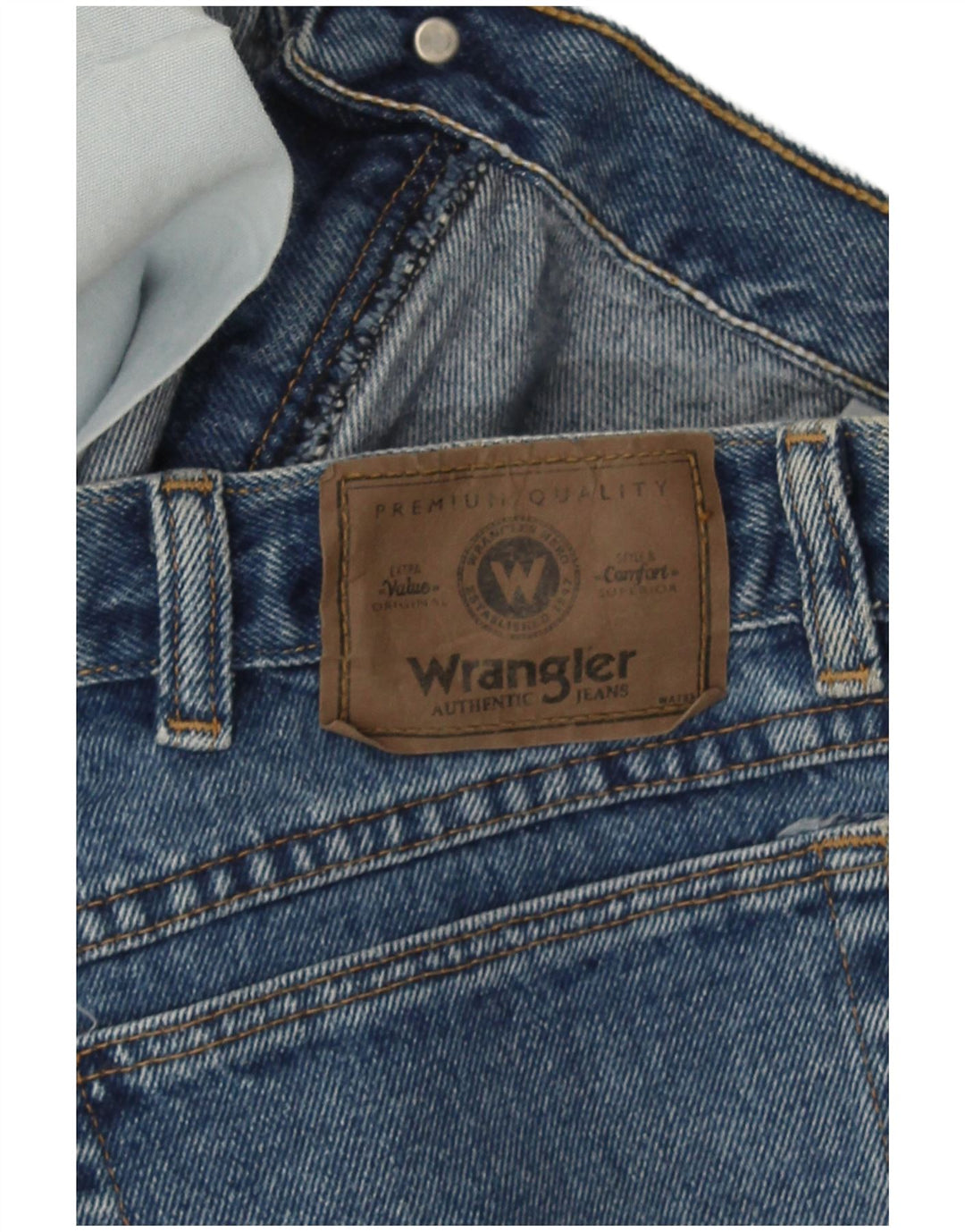 Shorts jeans masculino Wrangler W28 azul médio