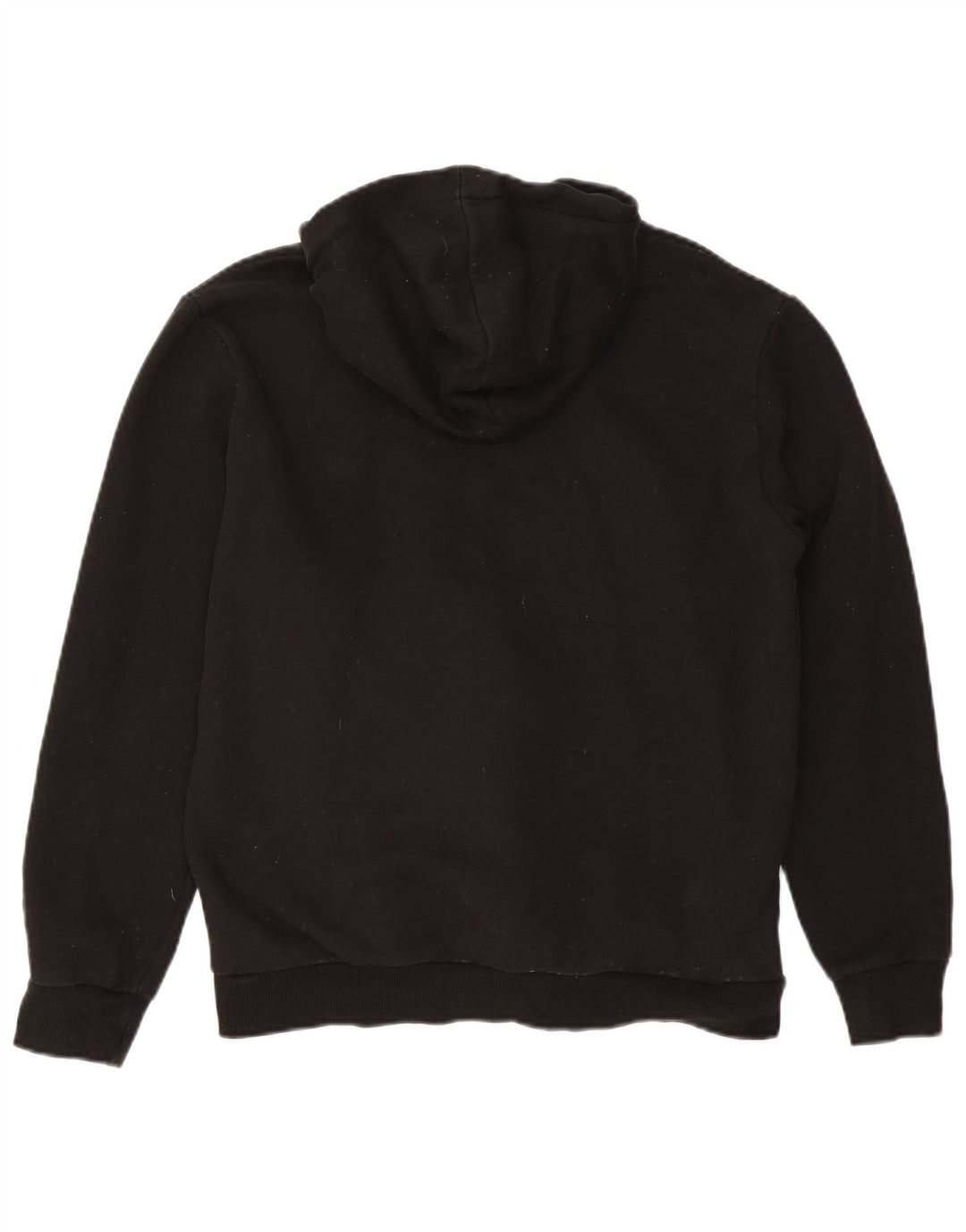 PUMA Mens Graphic Hoodie Jumper Médio Algodão Preto