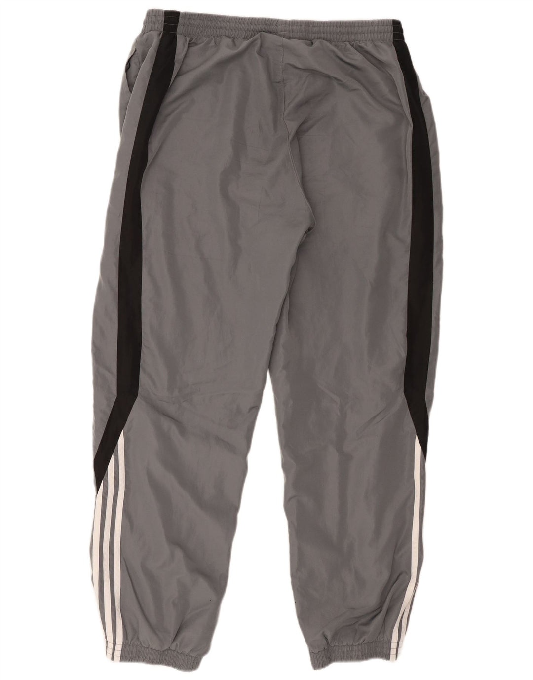 Calça de treino masculina Adidas Joggers XL cinza colorblock poliéster
