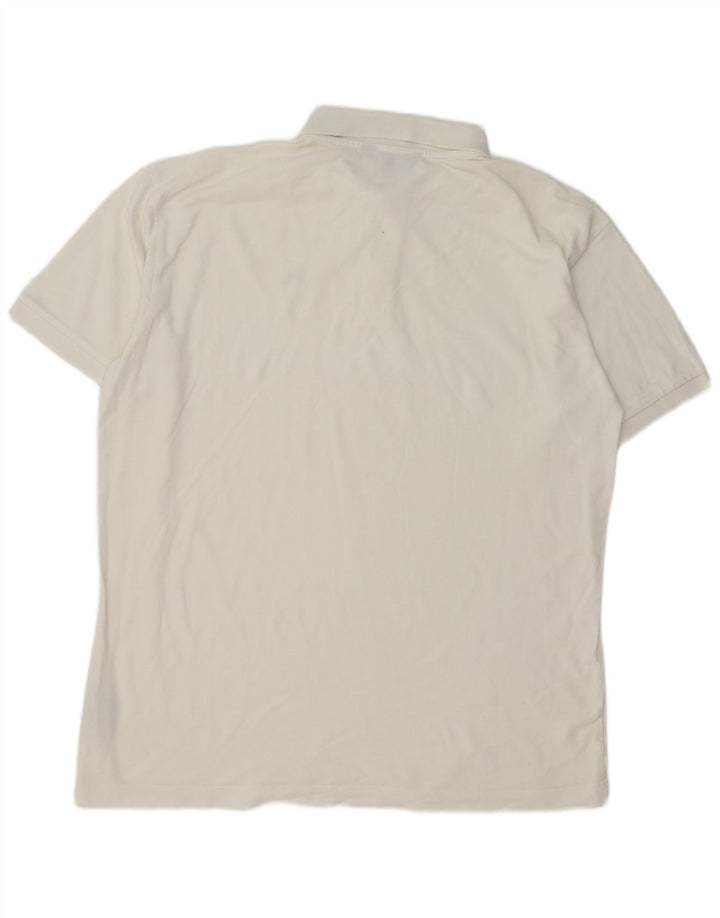 Camisa polo masculina Kappa 2XL algodão branco