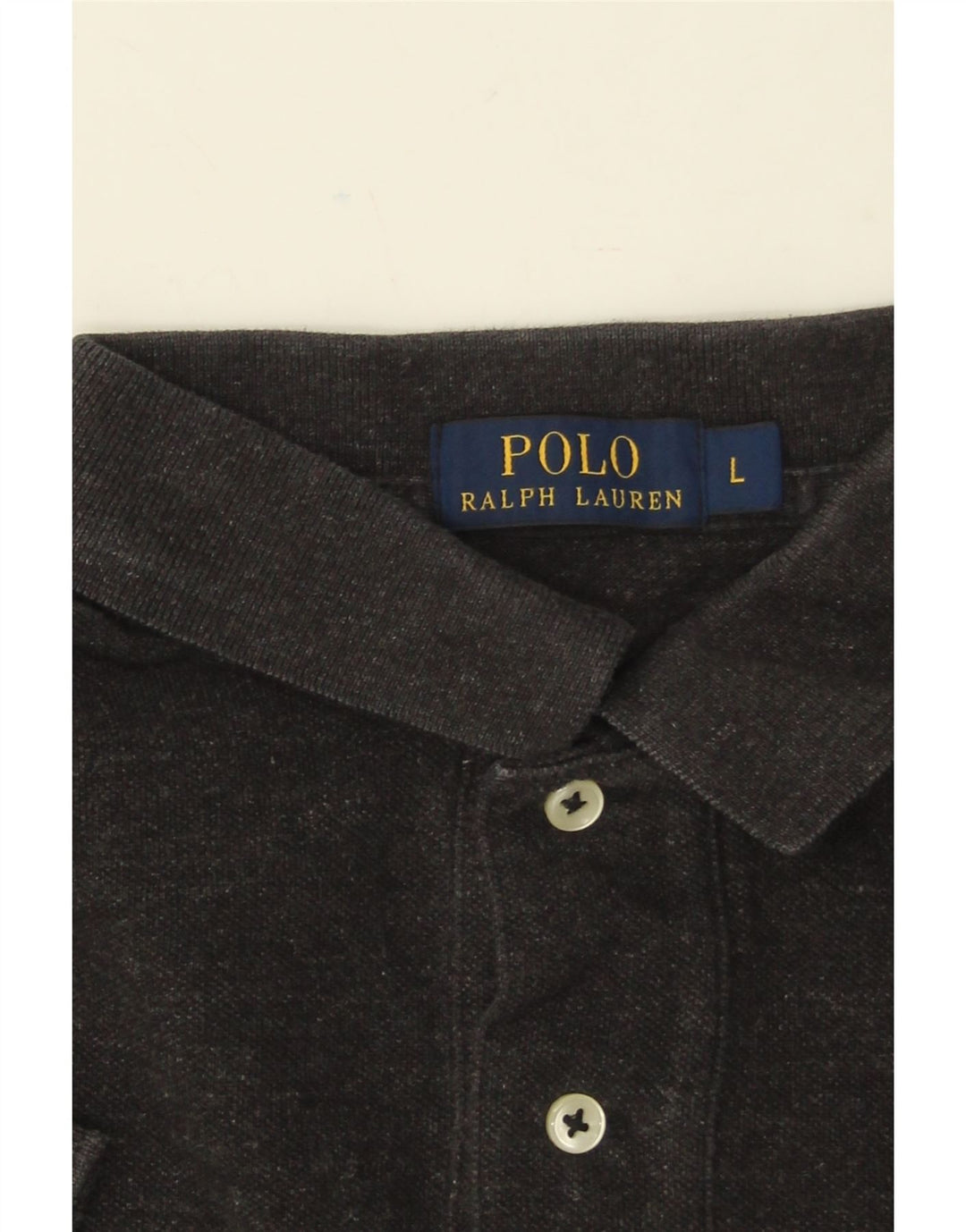 Camisa polo masculina POLO RALPH LAUREN grande cinza