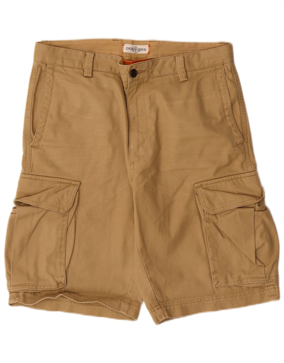Shorts cargo masculino DOCKERS W32 algodão bege médio