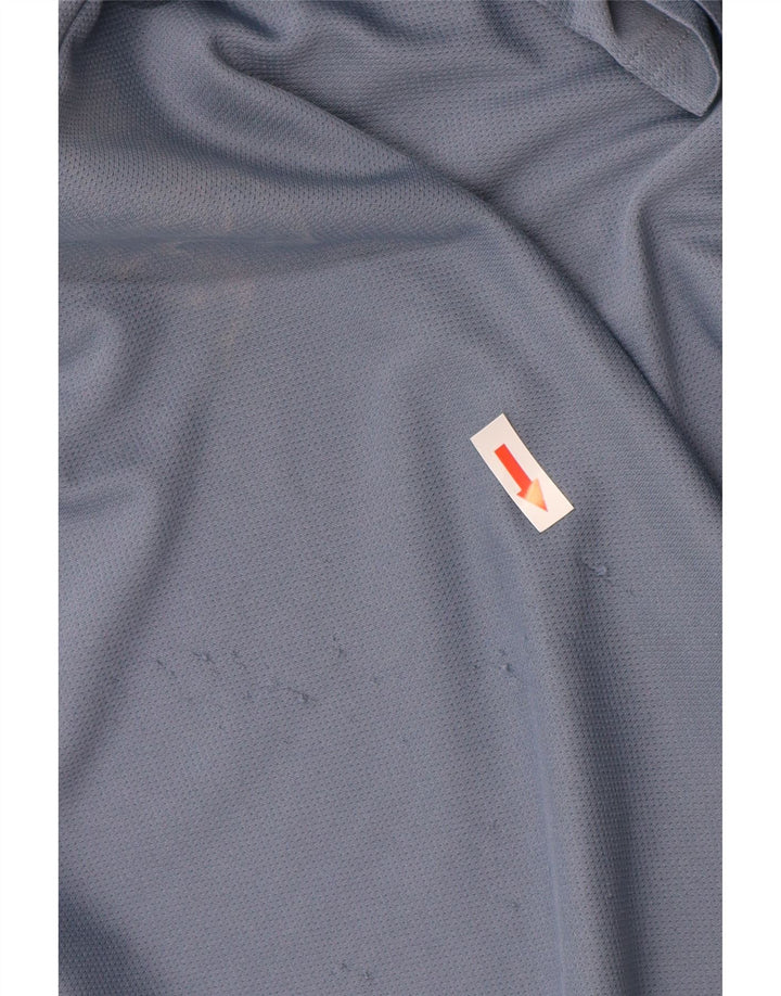 Adidas Mens Aeroready Polo Grande Azul Poliéster