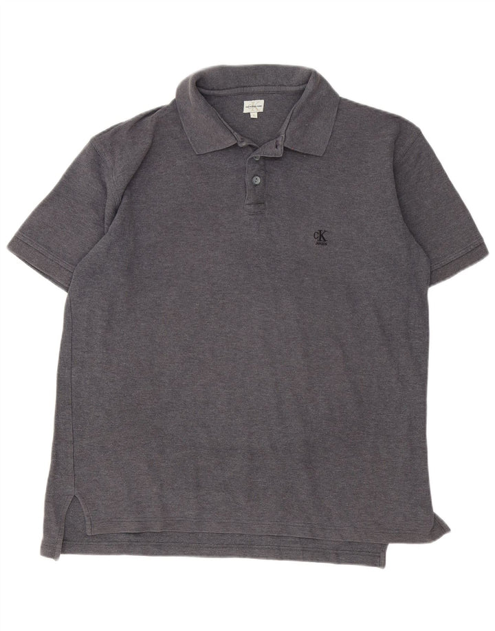 Camisa polo masculina Calvin Klein Jeans XL cinza