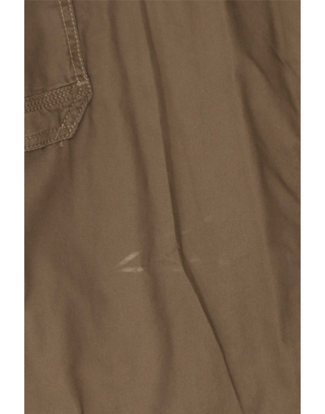 Calça cargo reta masculina Marks & Spencer W40 L29 algodão marrom