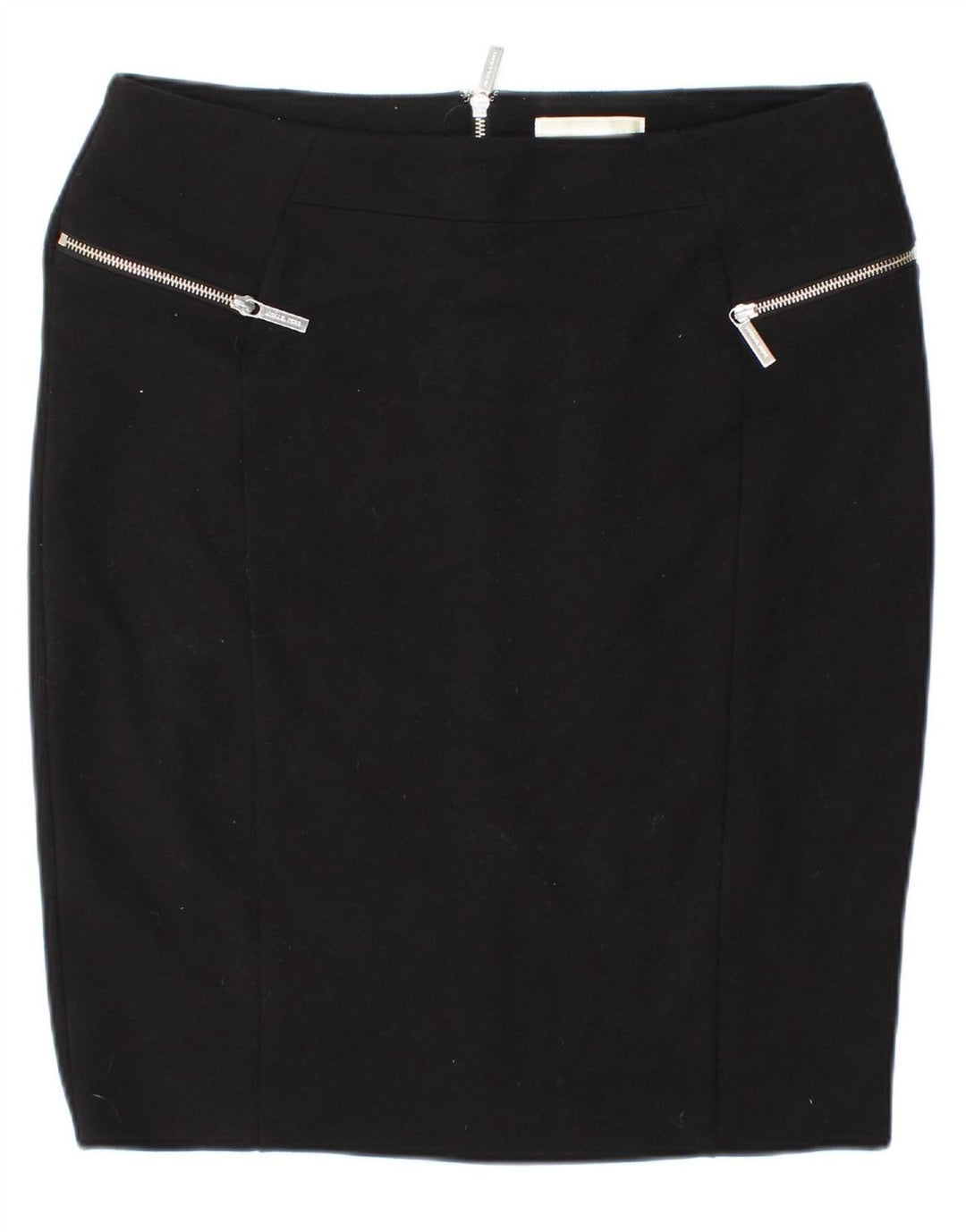 Saia lápis feminina MICHAEL KORS US 16 2XL W37 preto rayon