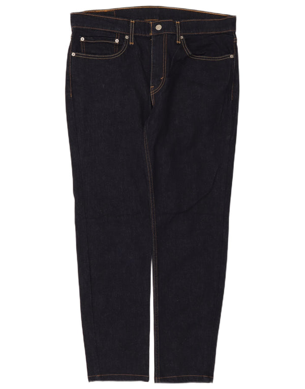 Levi's Masculino 511 Slim Jeans W34 L29 Azul Marinho Algodão