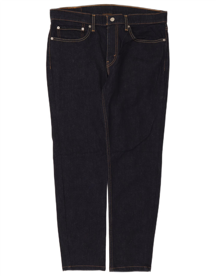 Levi's Masculino 511 Slim Jeans W34 L29 Azul Marinho Algodão