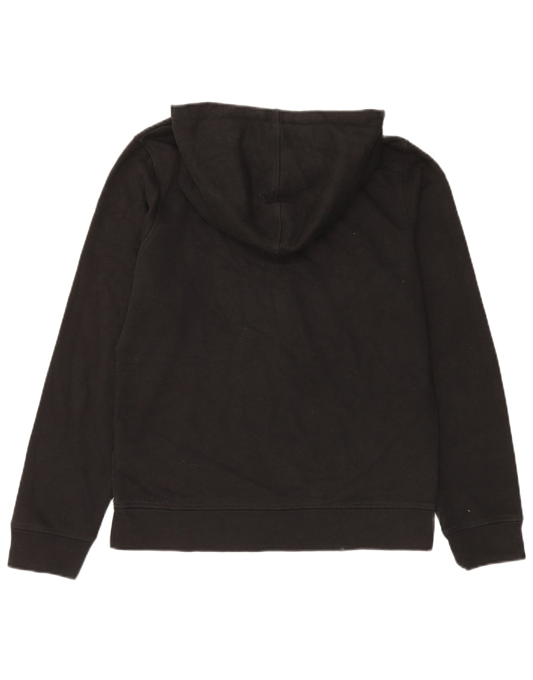 Jack & Jones moletom com capuz gráfico masculino pequeno poliéster preto