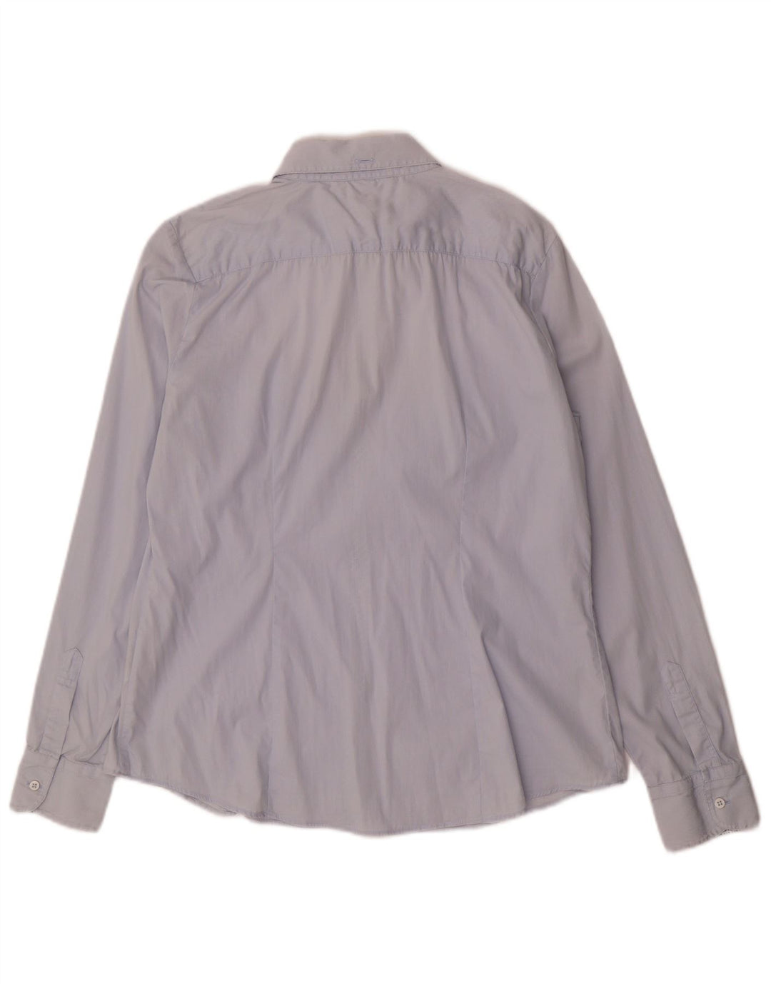 Camisa feminina CARRERA UK 16 grande algodão azul