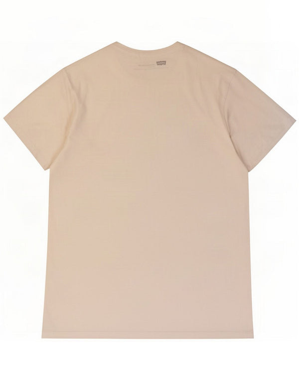 Levi's Mens Slim Fit Camiseta Top Grande Branco