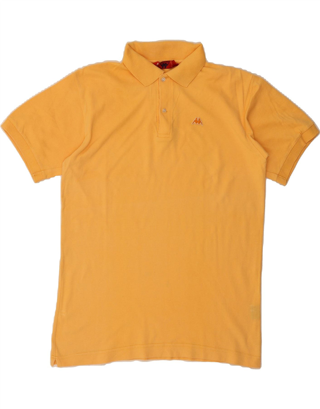 KAPPA Mens Polo Shirt Medium Yellow Cotton Vintage Kappa and Second-Hand Kappa from Messina Hembry 