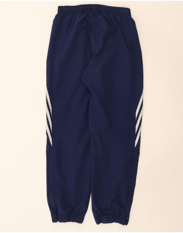 Adidas Mens Treino Calças Joggers Pequeno Poliéster Azul Marinho