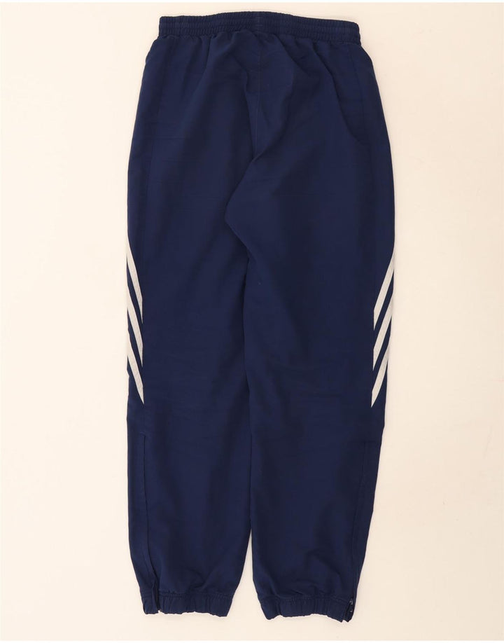 Adidas Mens Treino Calças Joggers Pequeno Poliéster Azul Marinho