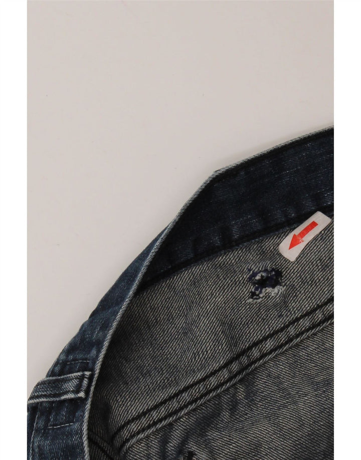 LEE Masculino Daren Straight Jeans W36 L34 Azul Algodão