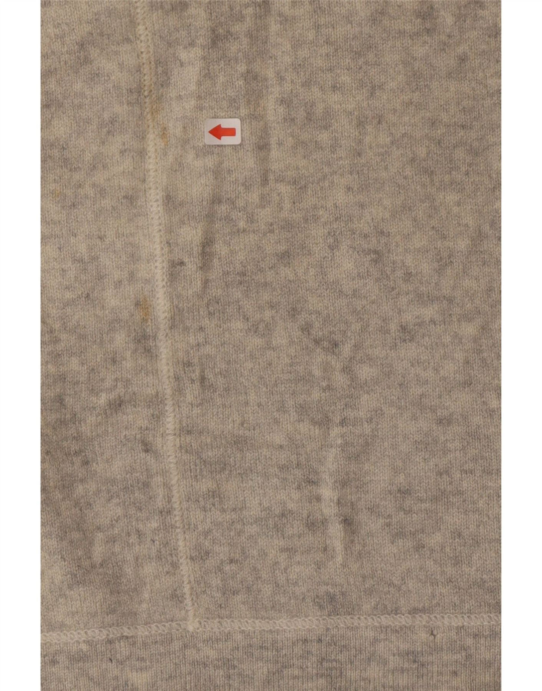 Suéter feminino Brunello Cucinelli com decote em V Reino Unido 14 caxemira cinza grande