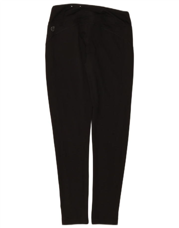 Leggings Puma Feminino UK 10 Pequeno Poliéster Preto
