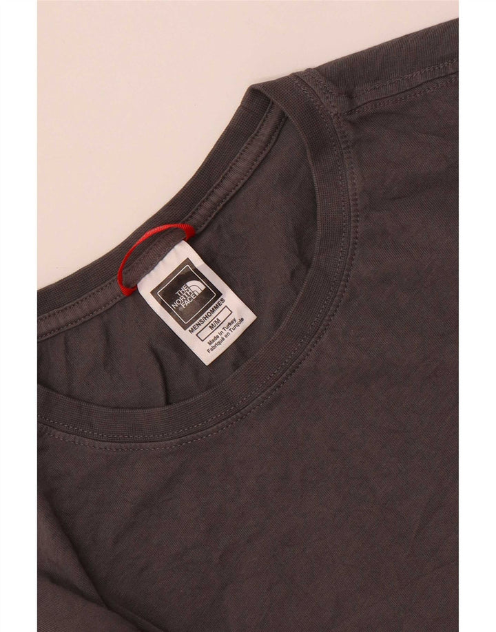 The North Face Mens Graphic Top manga comprida cinza médio