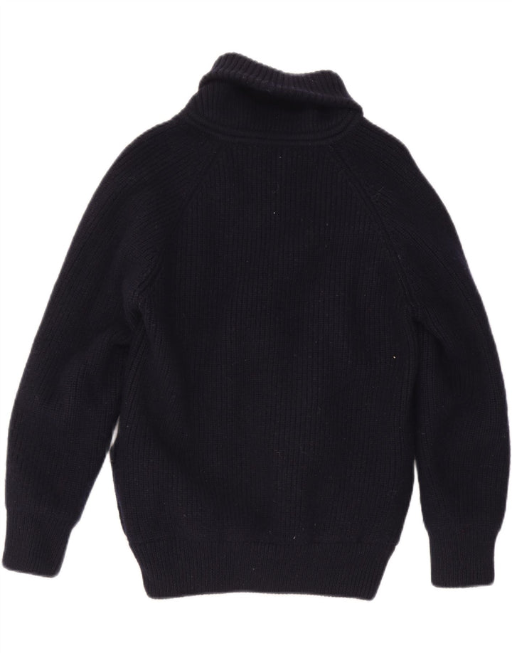 ELVSTROM Mens Cardigan Sweater Small Navy Blue Wool Vintage Elvstrom and Second-Hand Elvstrom from Messina Hembry 