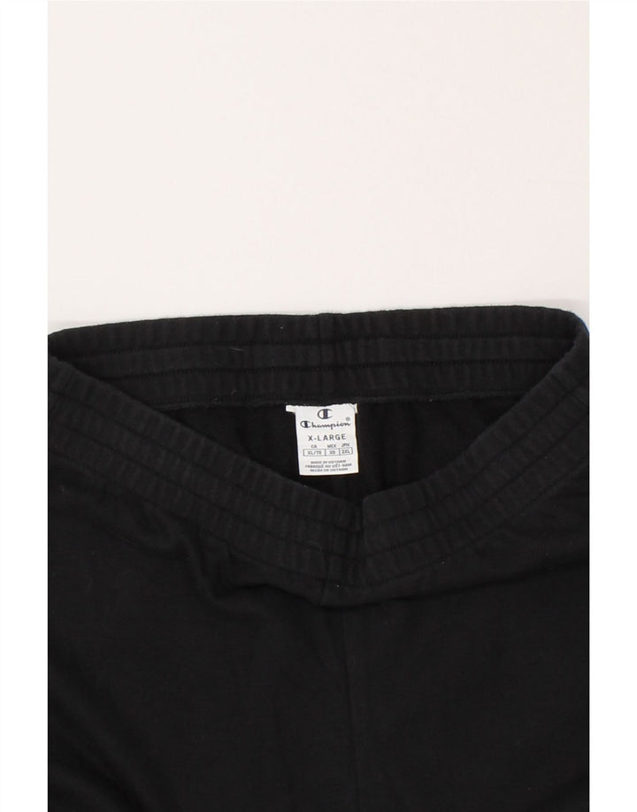 CHAMPION Womens Leggings UK 18 XL Black Vintage Champion and Second-Hand Champion from Messina Hembry 