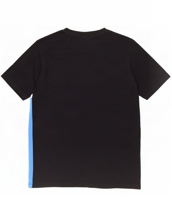 Camiseta gráfica masculina Starter Top grande de algodão colorido preto