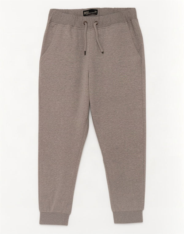 Calça de treino masculina Rifle Joggers grande algodão cinza