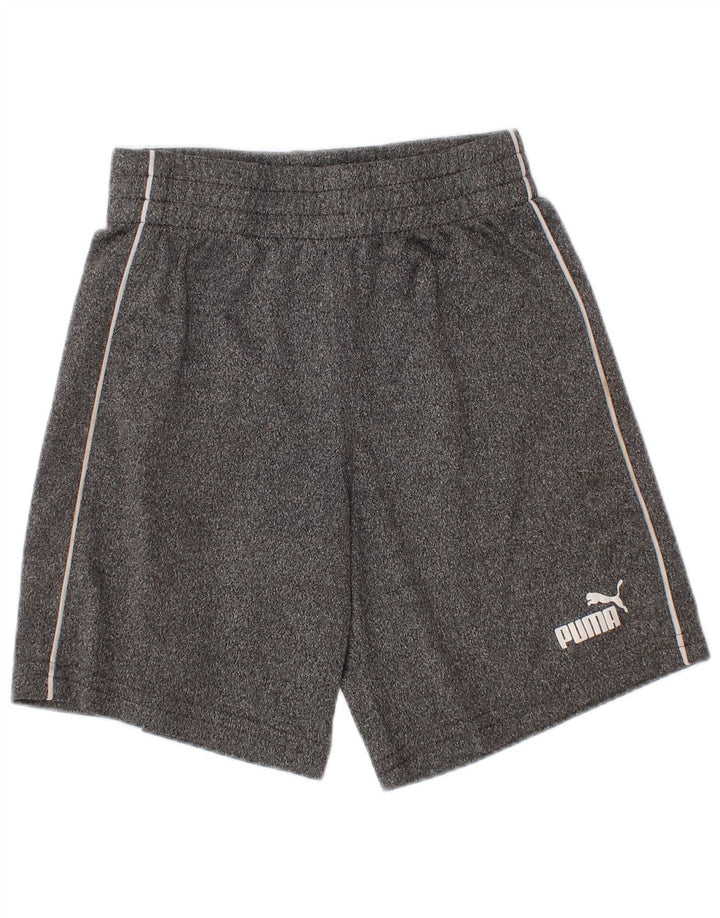 Shorts esportivos Puma Meninos 3-4 Anos 2XS Cinza