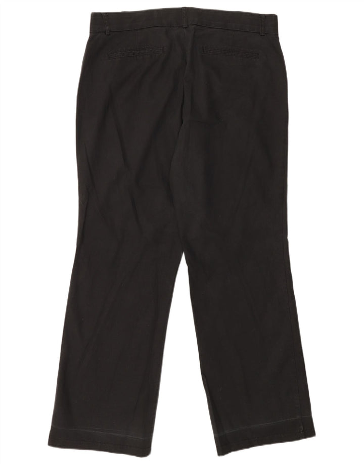 Calça feminina reta casual DOCKERS W36 L30 preta