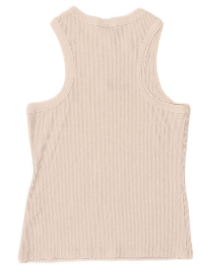 Colete feminino Nike UK 12 médio algodão branco
