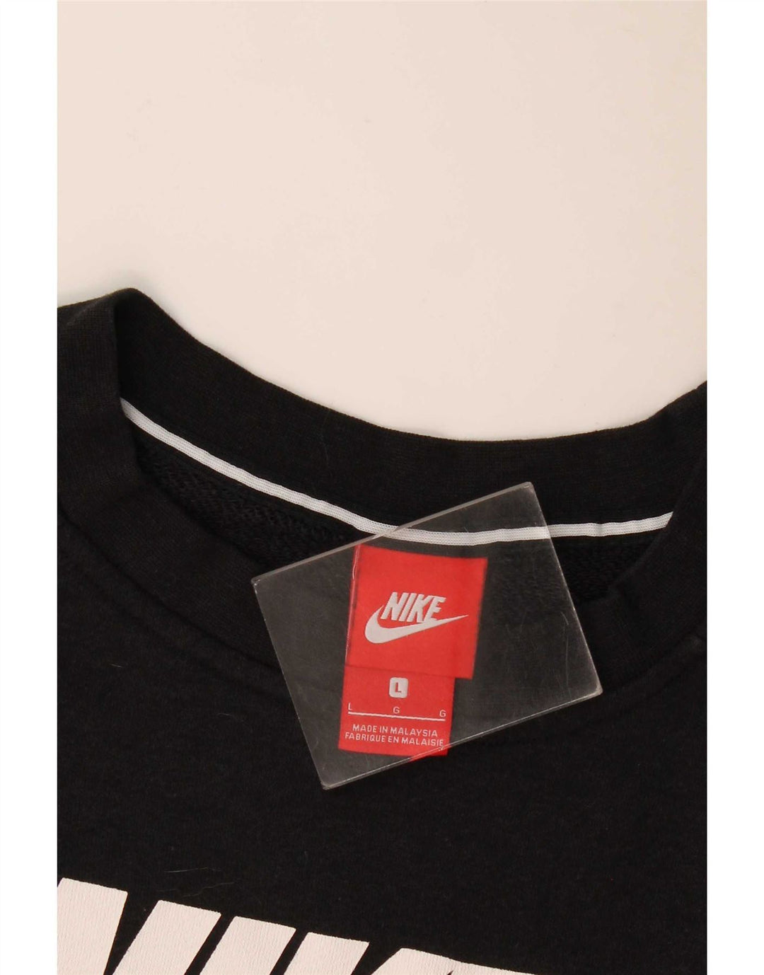 Suéter gráfico feminino Nike UK 16 grande preto
