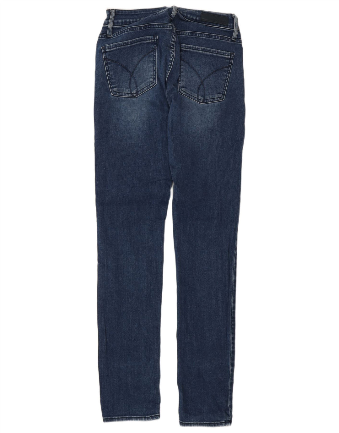 Calça jeans feminina Calvin Klein Ultimate Skinny W27 L32 azul algodão