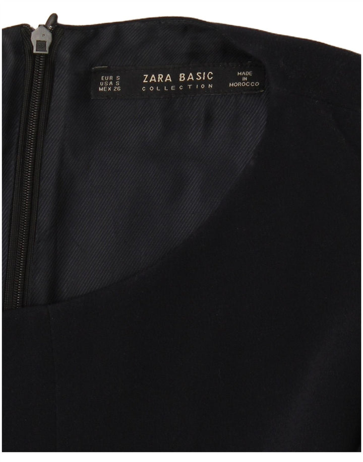 Macacão feminino sem mangas ZARA UK 8 pequeno preto
