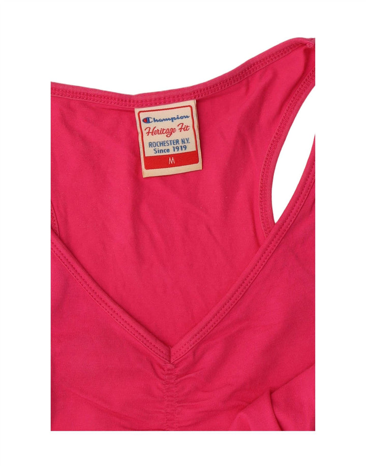 CHAMPION Colete Feminino Top UK 14 Médio Rosa