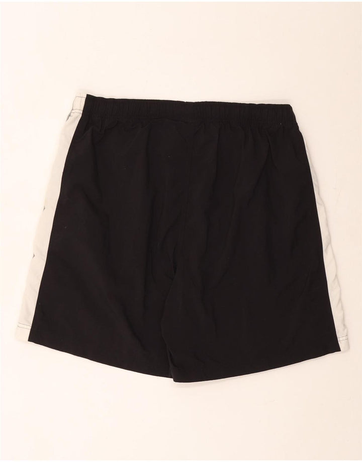 Shorts esportivos masculinos PUMA 2XL preto colorblock nylon