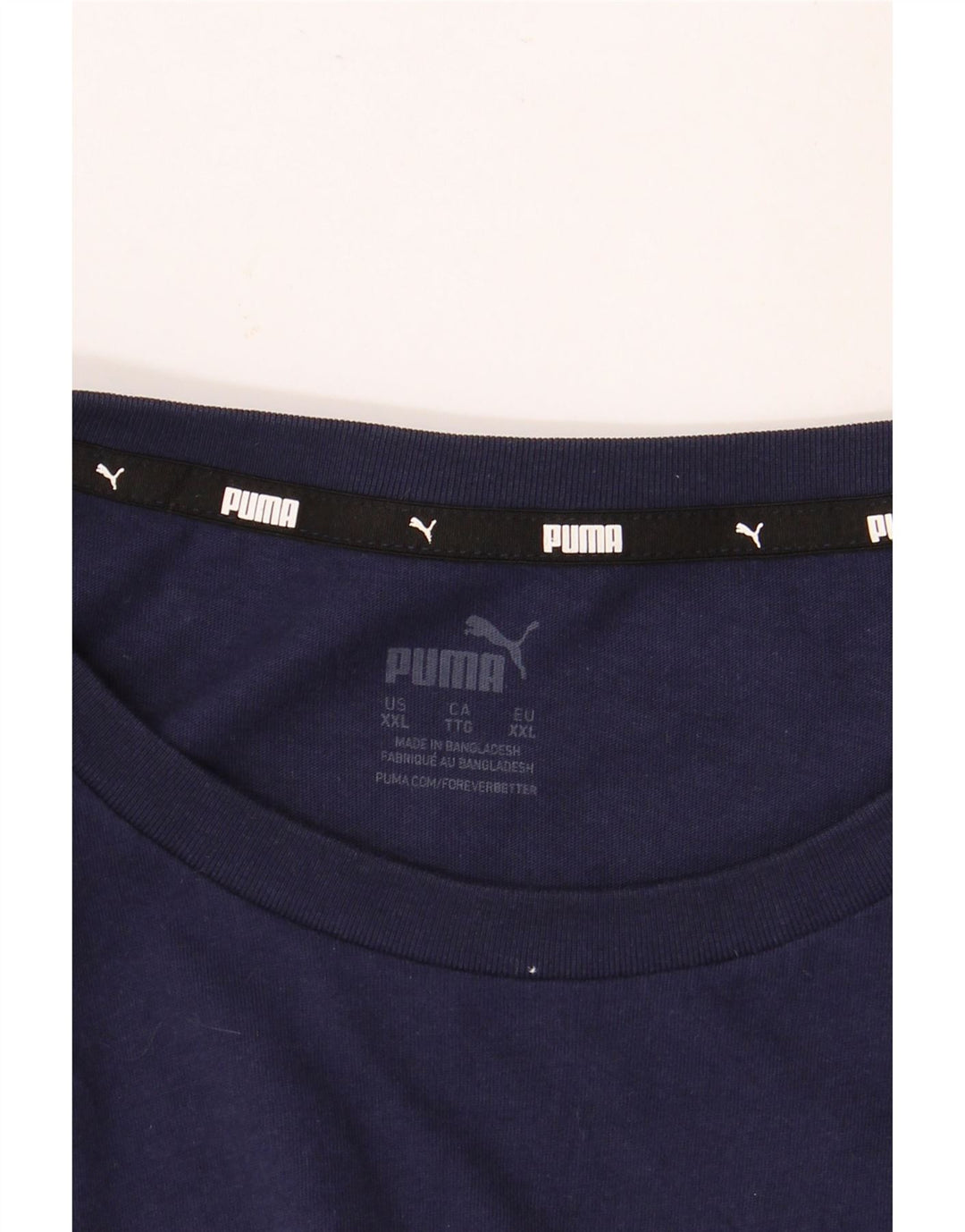 Camiseta gráfica masculina PUMA Top 2XL azul marinho