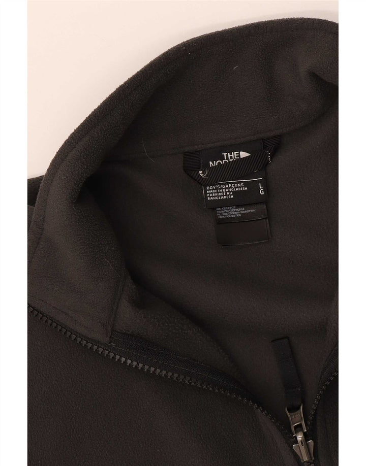 Casaco The North Face Boys Fleece 11-12 Anos Grande Cinzento Poliéster
