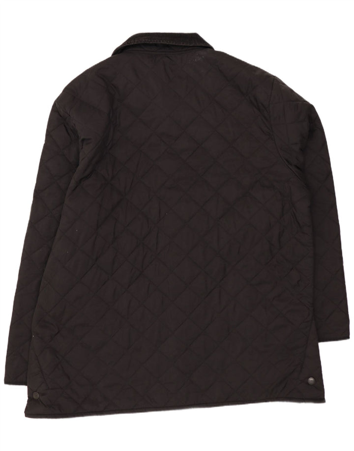 Jaqueta acolchoada masculina Barbour UK 44 2XL poliamida preta