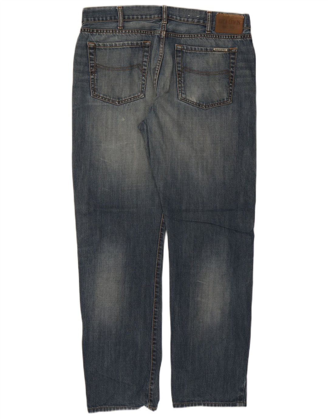 RICA LEWIS Jeans retos masculinos W36 L31 Azul