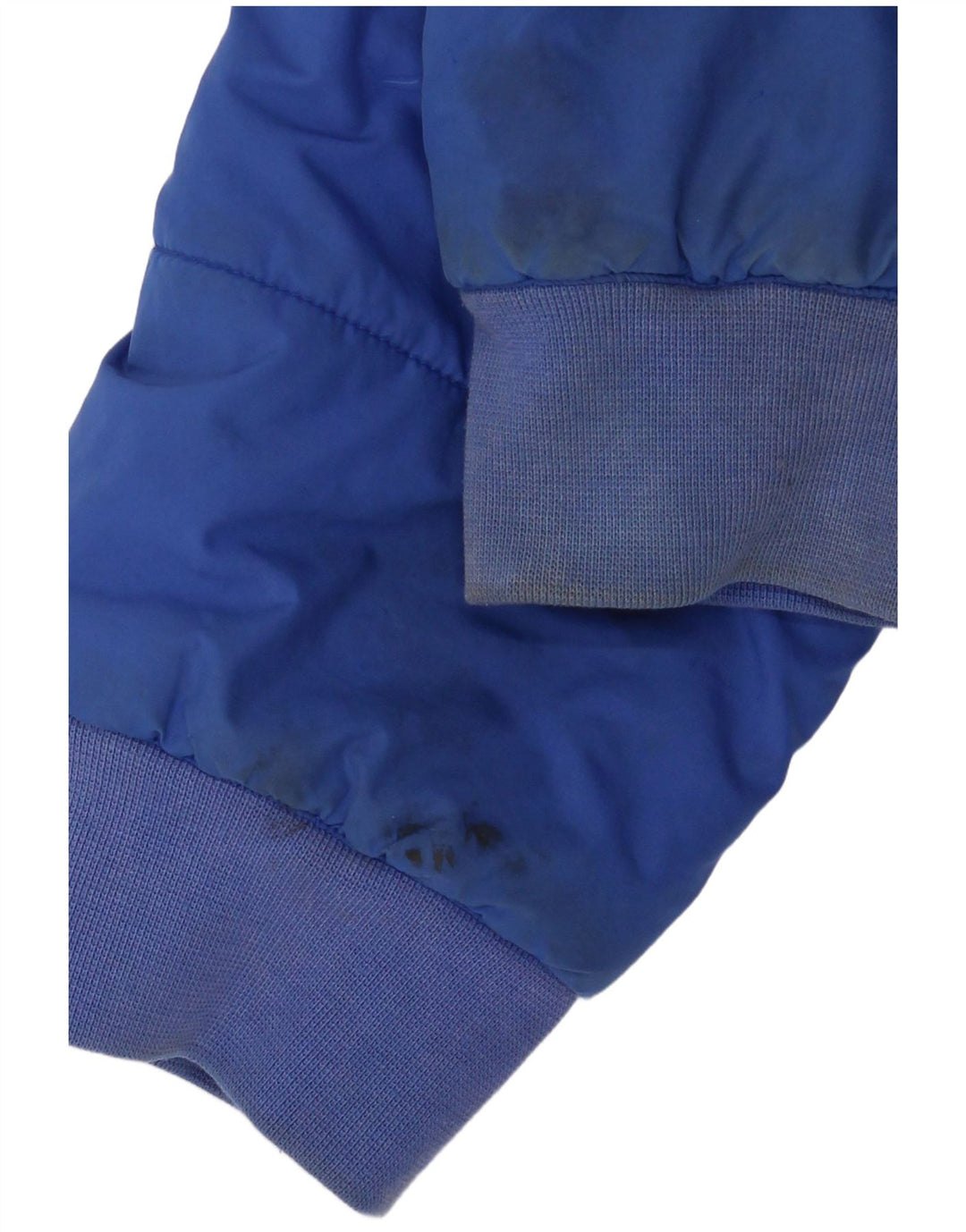 Jaqueta acolchoada com capuz Adidas Menino 15-16 anos Azul Colorblock Poliéster