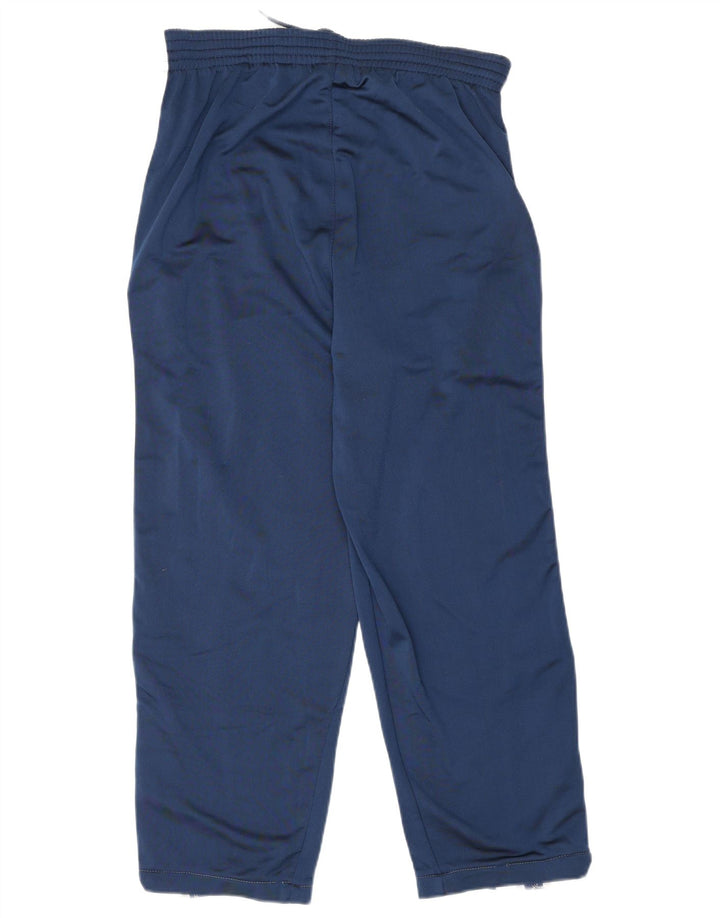 Calça de treino masculina Champion Graphic pequena azul marinho colorblock