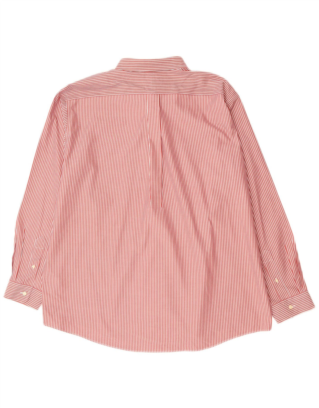 Camisa masculina L.L.Bean 2XL algodão listrado vermelho